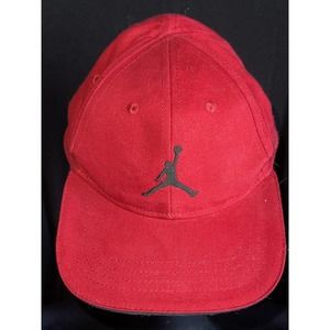Infant Jordan Red SnapBack Red With Embroidery One Size Adjustable